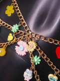 Fashion Resin Cartoon Body Chain Set