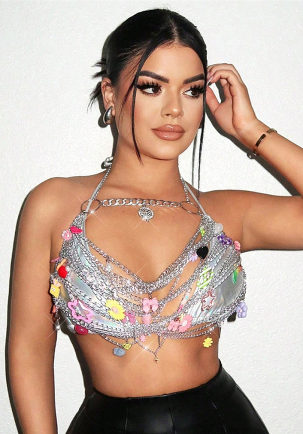 Female Sexy Fashion Body Chain Bra Accessories