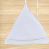 Solid Color Bikini Swimsuit