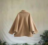 Women Turndown Collar Long Sleeve Jacket