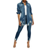 Sexy Fashion Women's Clothing Denim Jacket