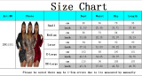 Women Sexy V Neck Dress