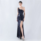 Plus Size Women 3xl4xl Sequins Plus Formal Party Maxi Evening Dress