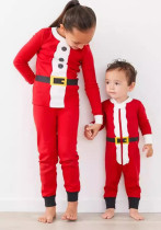 Santa Claus Autumn And Winter Children's Home Clothes Pajamas