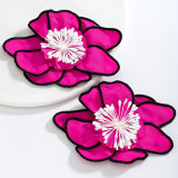 Women flower earrings