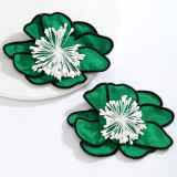 Women flower earrings