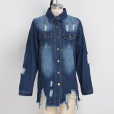 Sexy Fashion Women's Clothing Denim Jacket