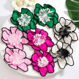 Women flower earrings