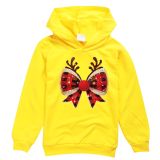 Christmas Children's Clothing Middle And Preteen Boys And Girls Spring And Autumn Hooded Hoodies