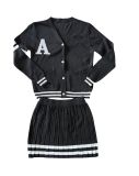 Cardigan Sweater Fashion Short Skirt Two Piece Set For Women