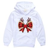 Christmas Children's Clothing Middle And Preteen Boys And Girls Spring And Autumn Hooded Hoodies
