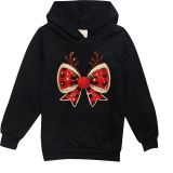 Christmas Children's Clothing Middle And Preteen Boys And Girls Spring And Autumn Hooded Hoodies