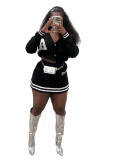 Cardigan Sweater Fashion Short Skirt Two Piece Set For Women