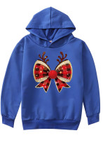 Christmas Children's Clothing Middle And Preteen Boys And Girls Spring And Autumn Hooded Hoodies