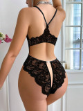 Women Lace Sleeveless Bodysuit Sexy Lingerie