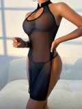 Women Sleeveless See through Sexy Lingerie