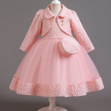 Children's Autumn And Winter Girls Princess Dress