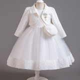 Children's Autumn And Winter Girls Princess Dress