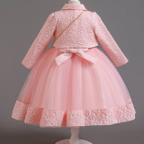 Children's Autumn And Winter Girls Princess Dress