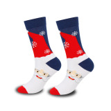Christmas Autumn and Winter Santa Claus Elk Christmas Gift Middle Socks