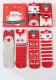 Christmas Cartoon Santa Middle Socks