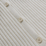 Women knitting fur collar sexy long-sleeved cardigan sweater jacket