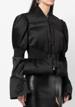 Bell Bottom Sleeve Winter Slim Waist Slim Fit Casual Puff Jacket Bell Bottom Sleeve Winter Slim Waist Slim Fit Casual Puff Jacket