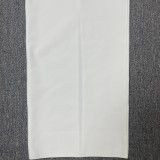 Women's Round Neck Sleeveless Luxury Rhinestone Elegant Bandage Dress