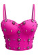 Women diamond sexy Beaded bra Top