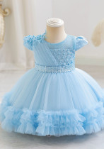 Baby Girl Puffy Tulle Princess Dress Evening Dress