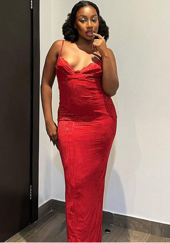 Women Autumn Sexy Suspender Lace Bodycon Dress