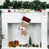 Women Christmas Tree Ornaments Snowman Socks