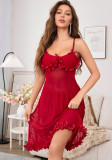 Lingerie Women's Strap Lace Nightdress