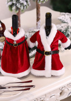 Christmas Dress Wine Bottle Set Decoration Red Wine Bag