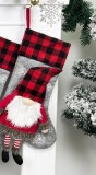Women Christmas Tree Ornaments Snowman Santa Claus Socks
