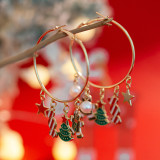 Christmas bell Christmas tree pendant snowflake candy necklace
