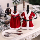 Christmas Dress Wine Bottle Set Decoration Red Wine Bag