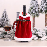 Christmas Dress Wine Bottle Set Decoration Red Wine Bag