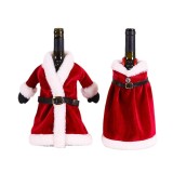 Christmas Dress Wine Bottle Set Decoration Red Wine Bag