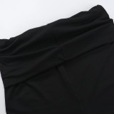 Women casual crop tank top and Pants two-piece set