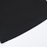 Women casual crop tank top and Pants two-piece set