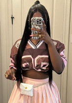 Fashionable women's printed jersey t-shirt Fashionable women's printed jersey t-shirt