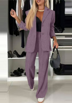 Women print Casual Blazer and Pant two-piece set Women print Casual Blazer and Pant two-piece set