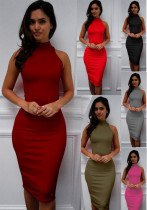 Women Sexy Sleeveless Dress