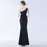Long sequins Plus Size Formal Party evening dress