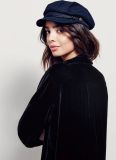 Autumn jacket women's V-neck loose long-sleeved velvet shirt dress