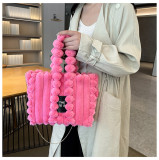 Women winter letter chain shoulder messenger bag tote bag