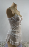 Women Lace Suspender Nightdress Sexy Lingerie