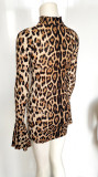 Women leopard sexy Bodycon Dress