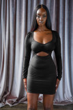Women Autumn Sexy Party Bodycon Dress